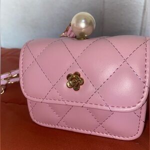 Mini cute new pink cross body/ shoulder bag